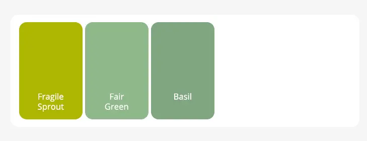 Pantone Colour Trends Summer 2022 in Green